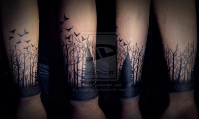 Черные татуировки