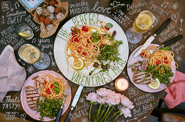 Лучшие блюда для романтического ужина