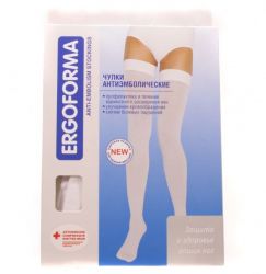 Эргоформа/Ergoforma 227 чулки антиэмболические 25 мм рт.ст.(цв.белый) р.5(XXL)