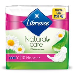Либресс NATURAL CARE normal прокладки 10шт