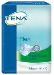 Тена Флекс супер подгузники для взрослых M 10шт