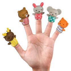 Хэппи беби/Happy baby Набор игрушек на пальцы LITTLE FRIENDS арт.32024