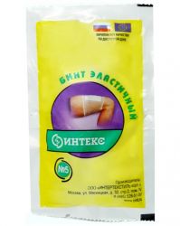 Интекс бинт эластичный трубчатый латексно-полиэфирный р.5 (15см х3