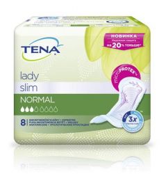 Тена Леди слим нормал прокладки урологические 8шт