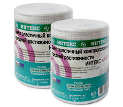 Интекс лайт бинт эластичный средней растяжимости с застежкой 10х150см