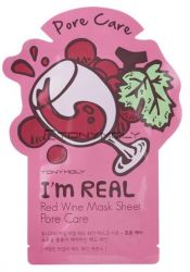 Тони Моли тканевая маска с экстрактом красного вина 21мл