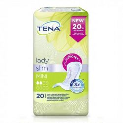 ТЕНА Леди Слим Мини прокладки впитывающие 20 штук (TENA Lady Slim Mini)