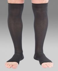 Эргоформа/Ergoforma 322 Гольфы мужс.компрессионные (2 класс комп.) (цв.черный) р.5 открытый носок