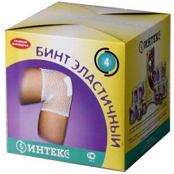 Интекс бинт эластичный трубчатый латексно-полиэфирный р.4 3метра арт.ИТБ(3)-4 1шт