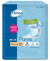 Тена пантс нормал подгузники-трусы для взрослых M 30шт