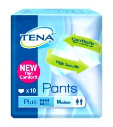 Тена пантс плюс подгузники-трусы для взрослых M 10шт