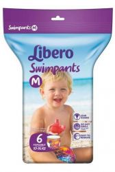 Либеро подгузники-трусики для плавания 10-16кг 6шт (Libero Swimpants S)