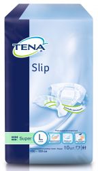 Тена Слип супер дышащие подгузники для взрослых L 10шт