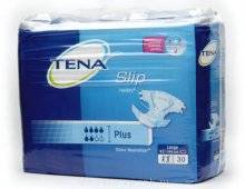 Тена Слип подгузники для взрослых плюс дышащие (l) 30шт