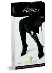 АртМисс колготки медицинские компрессионные 70 DEN черные