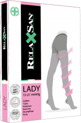 Релаксан колготки Lady К1 (15-21 mmhg) р.3 черный