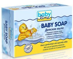 Бебилайн мыло детское 100г