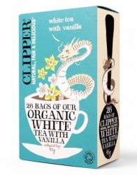 Heath&Heather Белый с ванилью Органик Clipper чай №26 пакетики