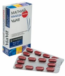 Магний мышцынорм Виавит №30 таблетки
