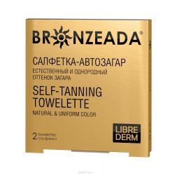 Либридерм Бронзиада салфетка-автозагар №2