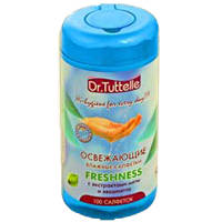 Др. Туттел салфетки влажные освежающие 100шт