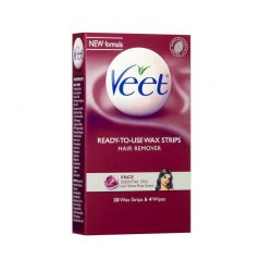 Восковые Полоски Veet Д/Чувствительных Участков Тела (Лицо)