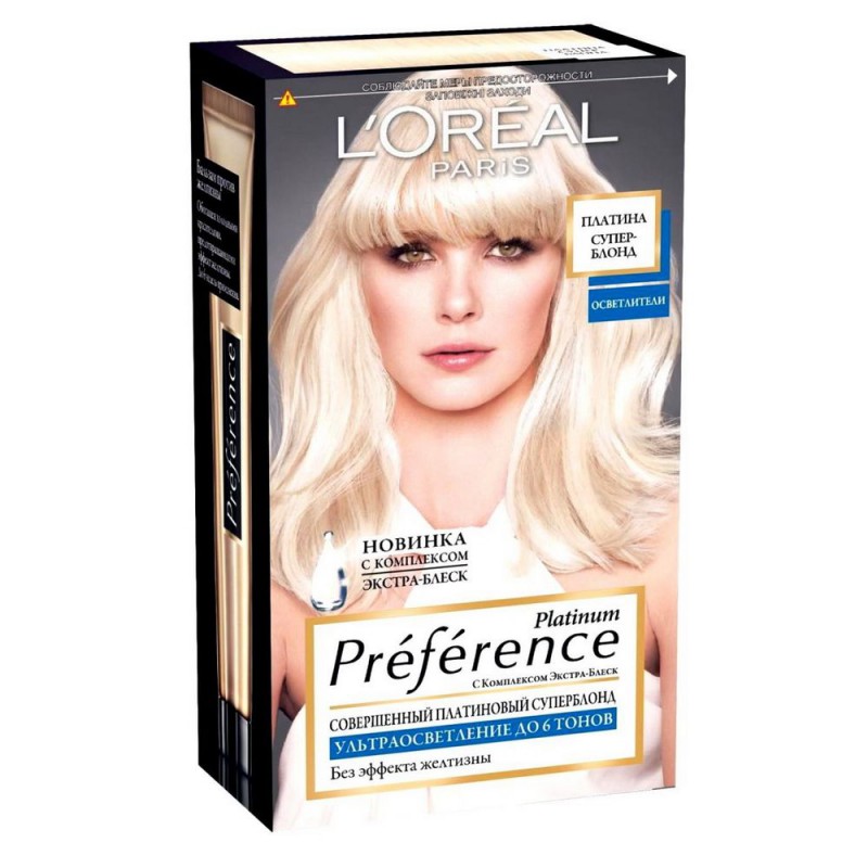 Loreal Preference Краска для волос тон 6 платина суперблонд осветленный 40мл