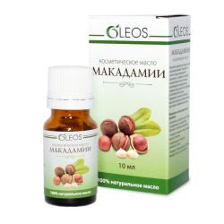 ОЛЕОС/OLEOS Макадамии масло косметическое с витаминно-антиоксидантным комплексом 10мл