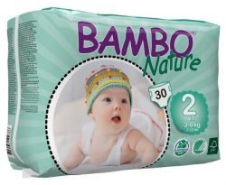 Бамбу/Bambo подгузники детский Nature Мини-2 30шт