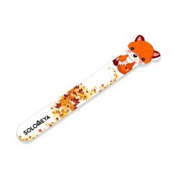 Пилка для натуральных и искусственных ногтей Solomeya хитрый лисенок