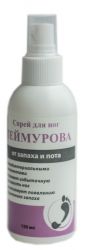 Теймурова спрей для ног от запаха и пота 150мг