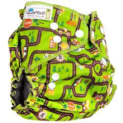 Глориес многоразовый подгузник OPTIMA NEW Город 3-18кг+2 вкладыша