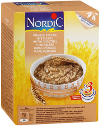 Нордик каша ржаные хлопья 600г