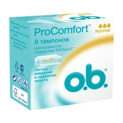 Тампоны o.b. ProComfort normal 8шт