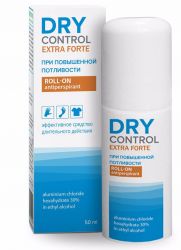 Драй контрол экстра форте ролик от обильного потоотделения 30% 50мл