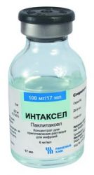 Интаксел концентрат для раствора 6мг/мл 17мл №1 флакон
