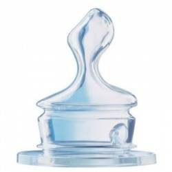 Нук соска Classic силиконовая для каши 6мес+ р.2-L