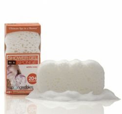 Комплекс по уходу за телом для женщин Белая роза (4в1) гель для душа в губке для тела №1 (дорожная)