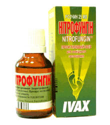 Нитрофунгин-Тева 1% раствор для наружного применения 25мл фл.