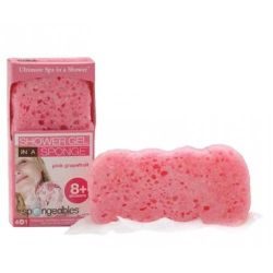 Комплекс по уходу за телом для женщин Розовый грейпфрут (4в1) гель для душа в губке для тела №1