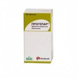 Прогепар 400мг №100 таблетки п/о