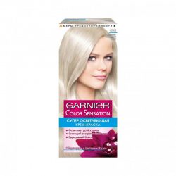 Краска для волос GARNIER Color Sensation 910 Пепельный-серебристый блонд