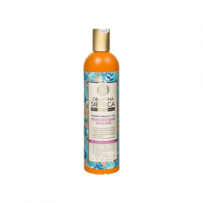 Бальзам для волос Natura Siberica облепиховый для поврежденных волос 400мл