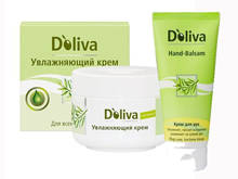Долива набор увлажняющий крем 50мл + крем для рук 100мл