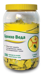 Бронхо Веда леденцы вкус лимон №200