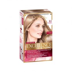 Краска для волос Loreal excellence тон 8.1 светло-русый пепельный