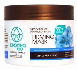 Лаконика Био маска укрепляющая Lakonika Bio для волос Интенсивное увлажнение 300мл