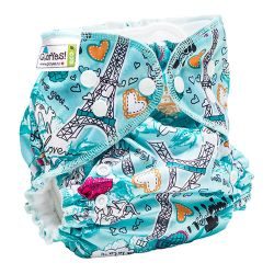 Глориес многоразовый подгузник Классик+ Париж 3-18кг+2 вкладыша