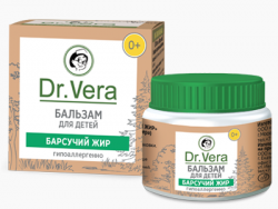 Доктор Вера Бальзам массажный для детей Барсучий жир с первых дней жизни