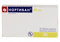 Нортиван 40мг №30 таблетки